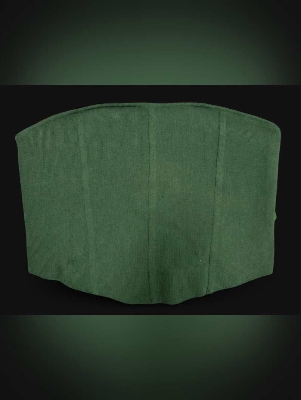LA Hearts Strapless Green Tube Top Size Large NEW